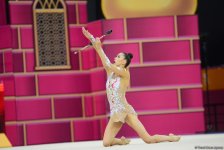 Bədii gimnastika üzrə 37-ci dünya çempionatının 5-ci günü start götürüb (FOTO)