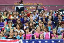 Bədii gimnastika üzrə 37-ci dünya çempionatının 5-ci günü start götürüb (FOTO)