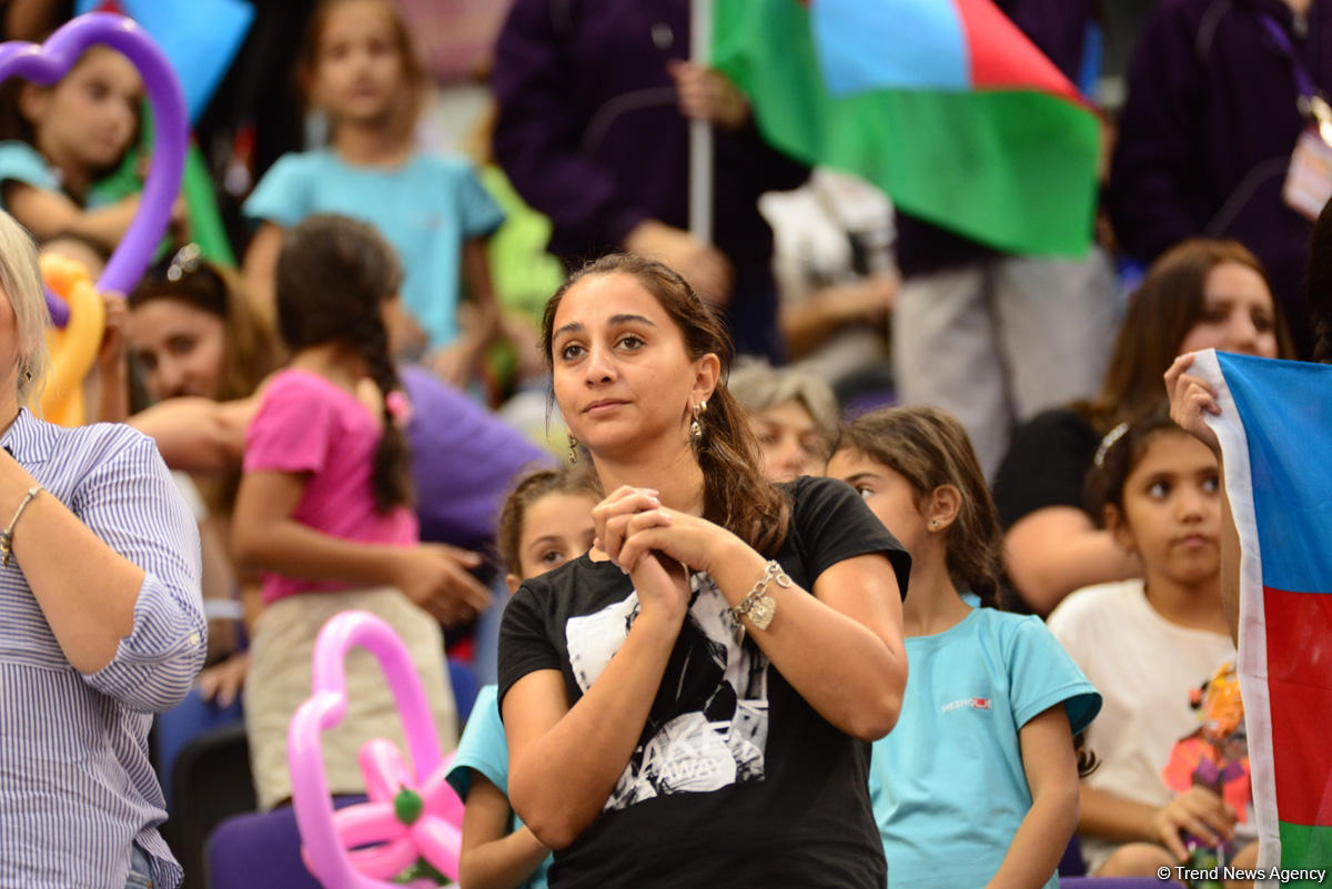 Bədii gimnastika üzrə 37-ci dünya çempionatının 5-ci günü start götürüb (FOTO)