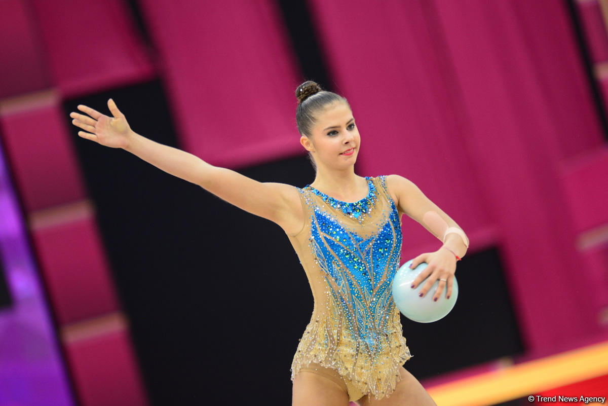 Bədii gimnastika üzrə 37-ci dünya çempionatının 5-ci günü start götürüb (FOTO)