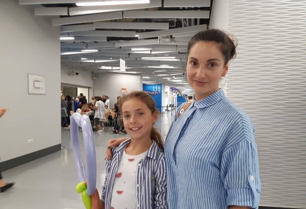 Bakıdakı Gimnastika Arenasının zalı çox təsir edici görünür - estoniyalı tamaşaçı
