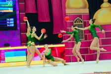 Bakıda bədii gimnastika üzrə dünya çempionatının 6-cı günü start götürüb (FOTO)