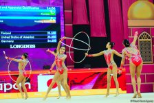 Bakıda bədii gimnastika üzrə dünya çempionatının 6-cı günü start götürüb (FOTO)