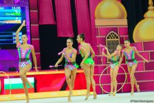 Bakıda bədii gimnastika üzrə dünya çempionatının 6-cı günü start götürüb (FOTO)