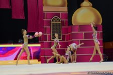 Milli Gimnastika Arenasında Dünya Çempionatının sonuncu günü start götürüb (FOTO)