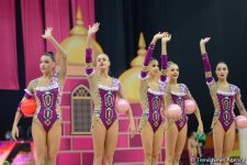 Milli Gimnastika Arenasında Dünya Çempionatının sonuncu günü start götürüb (FOTO)