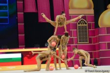 Milli Gimnastika Arenasında Dünya Çempionatının sonuncu günü start götürüb (FOTO)