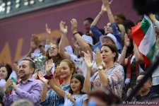 Milli Gimnastika Arenasında Dünya Çempionatının sonuncu günü start götürüb (FOTO)