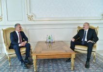 Prezident İlham Əliyev Xorvatiyanın Azərbaycanda yeni təyin olunmuş səfirinin etimadnaməsini qəbul edib (FOTO) (YENİLƏNİB)
