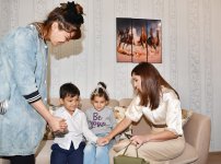 Prezident İlham Əliyev və birinci xanım Mehriban Əliyeva məcburi köçkünlər üçün salınmış “Qobu Park-2” yaşayış kompleksinin açılışında iştirak ediblər (FOTO) (YENİLƏNİB-2)