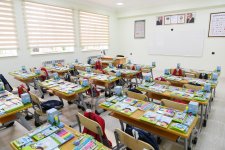 Prezident İlham Əliyev və birinci xanım Mehriban Əliyeva məcburi köçkünlər üçün salınmış “Qobu Park-2” yaşayış kompleksinin açılışında iştirak ediblər (FOTO) (YENİLƏNİB-2)
