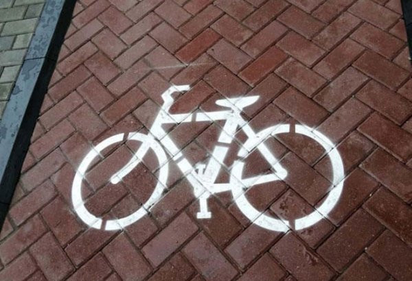 Bakıda 7 kilometrlik velosiped yolunun yaradılması üzrə işlər başlayıb (FOTO)