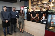 Heydər Əliyev Fondunun vitse-prezidenti Leyla Əliyeva Füzuli küçəsi boyunca salınan Mərkəzi Parkda olub (FOTO)