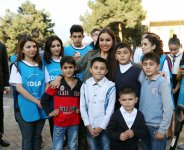 Heydər Əliyev Fondunun vitse-prezidenti Leyla Əliyeva "Bizim həyət" layihəsi çərçivəsində abadlaşdırılan növbəti həyətin açılışında iştirak edib (FOTO)