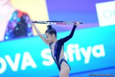 Bədii gimnastika üzrə 26-cı Azərbaycan və Bakı birinciliyinə start verilib (FOTO)