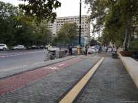 Bakıda 7 kilometrlik velosiped yolunun yaradılması üzrə işlər başlayıb (FOTO)