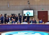 Prezident İlham Əliyev Aşqabadda MDB Dövlət Başçıları Şurasının geniş tərkibdə iclasında iştirak edib (FOTO) (YENİLƏNİB)