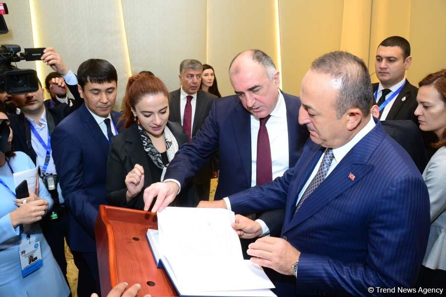 Bakıda Türk Şurası ölkələrinin xarici işlər nazirlərinin iclası keçirilir (FOTO)