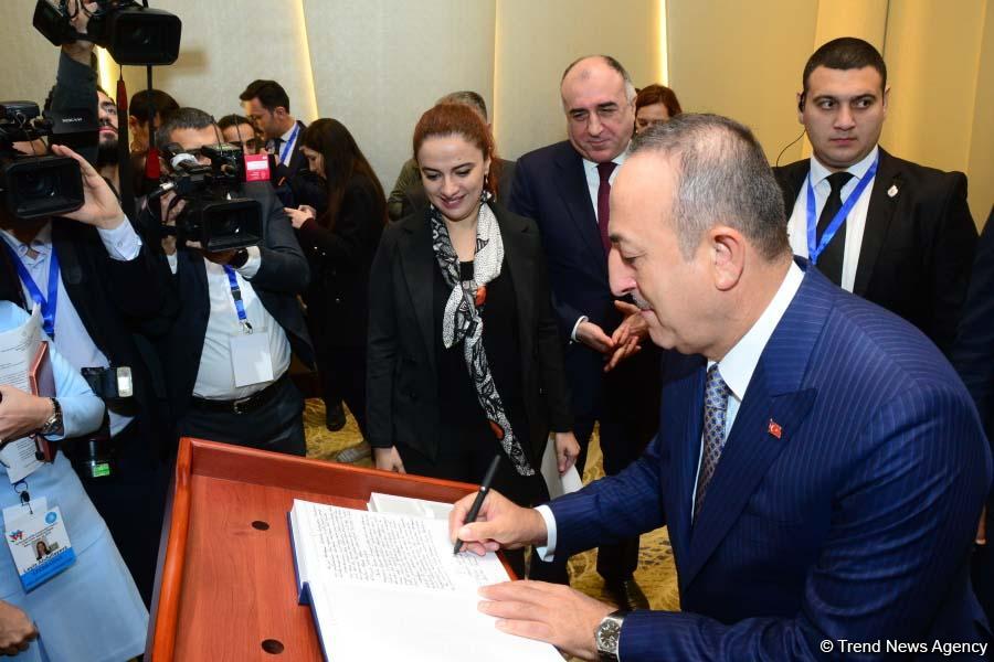 Bakıda Türk Şurası ölkələrinin xarici işlər nazirlərinin iclası keçirilir (FOTO)