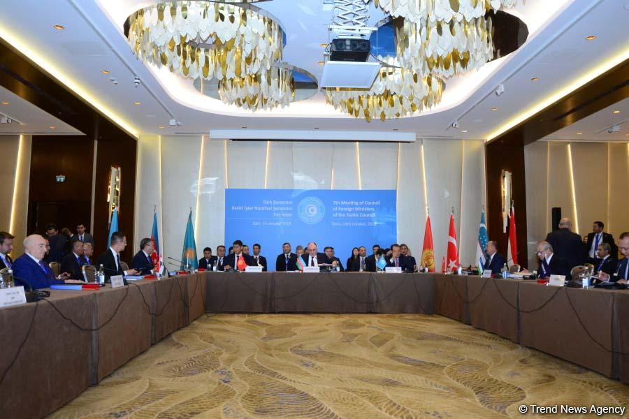 Bakıda Türk Şurası ölkələrinin xarici işlər nazirlərinin iclası keçirilir (FOTO)
