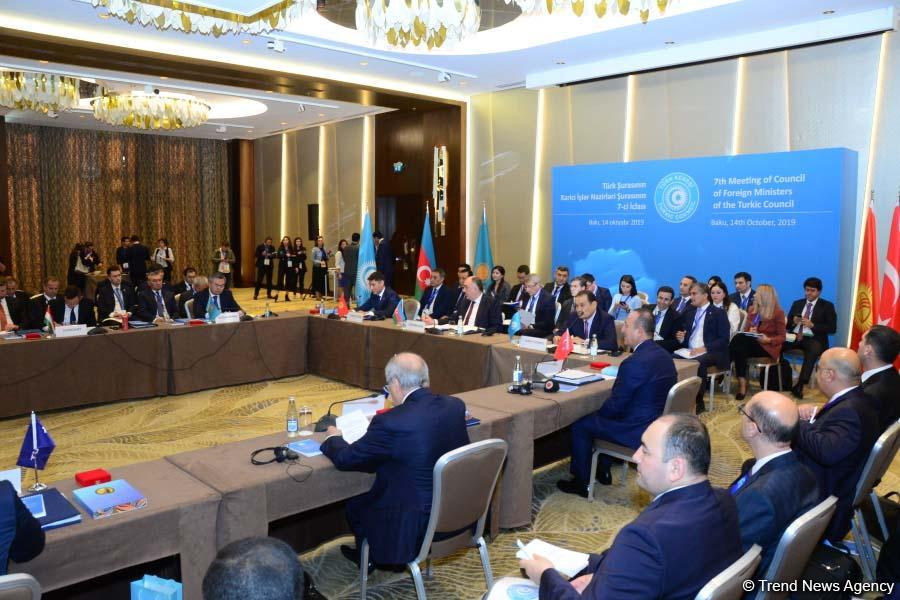 Bakıda Türk Şurası ölkələrinin xarici işlər nazirlərinin iclası keçirilir (FOTO)