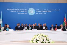 Prezident İlham Əliyev Bakıda Türkdilli Dövlətlərin Əməkdaşlıq Şurasının VII Zirvə Görüşündə iştirak edib (FOTO) (YENİLƏNİB-2)