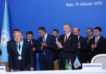 Prezident İlham Əliyev Bakıda Türkdilli Dövlətlərin Əməkdaşlıq Şurasının VII Zirvə Görüşündə iştirak edib (FOTO) (YENİLƏNİB-2)
