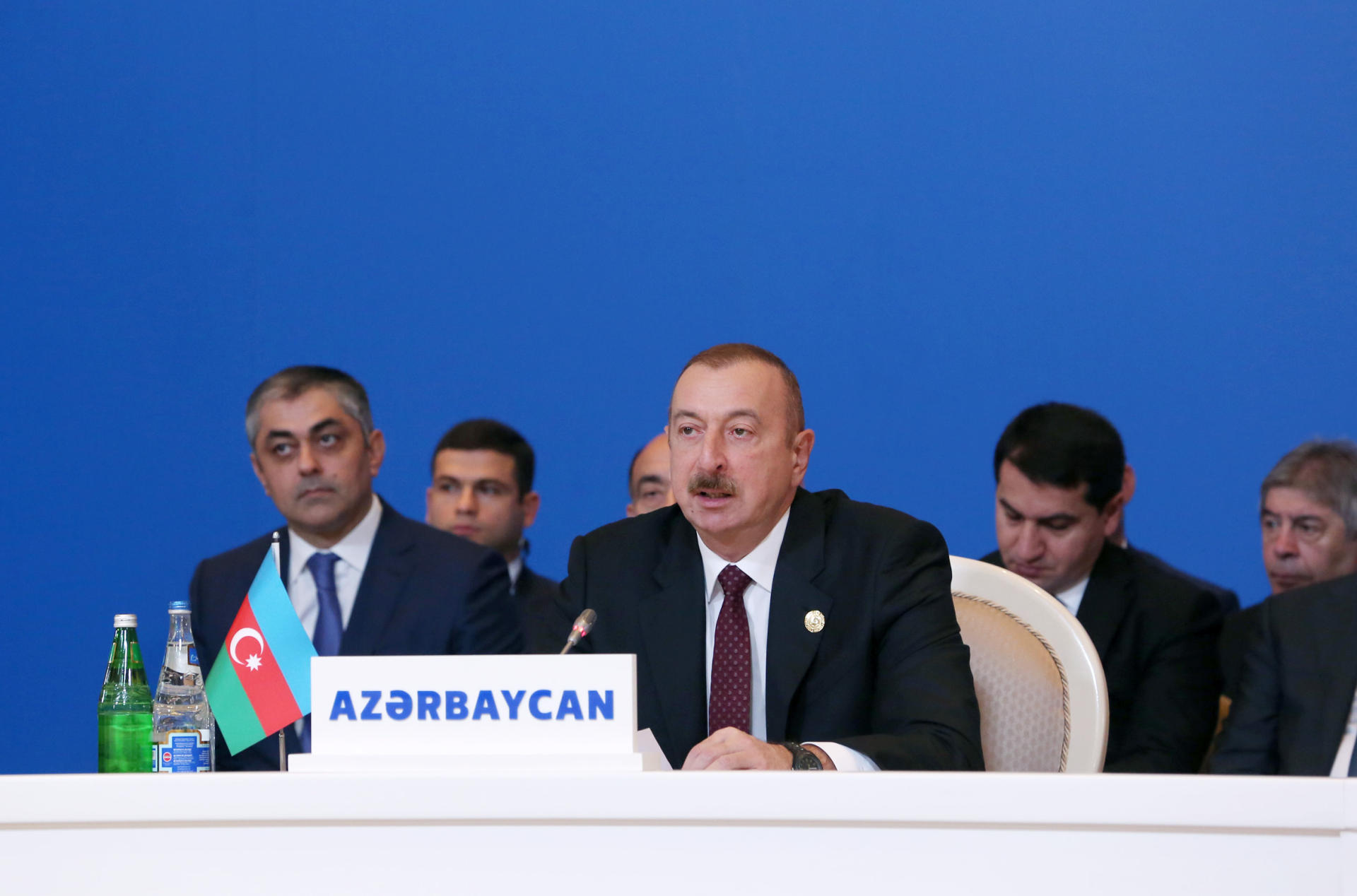 Prezident İlham Əliyev Bakıda Türkdilli Dövlətlərin Əməkdaşlıq Şurasının VII Zirvə Görüşündə iştirak edib (FOTO) (YENİLƏNİB-2)