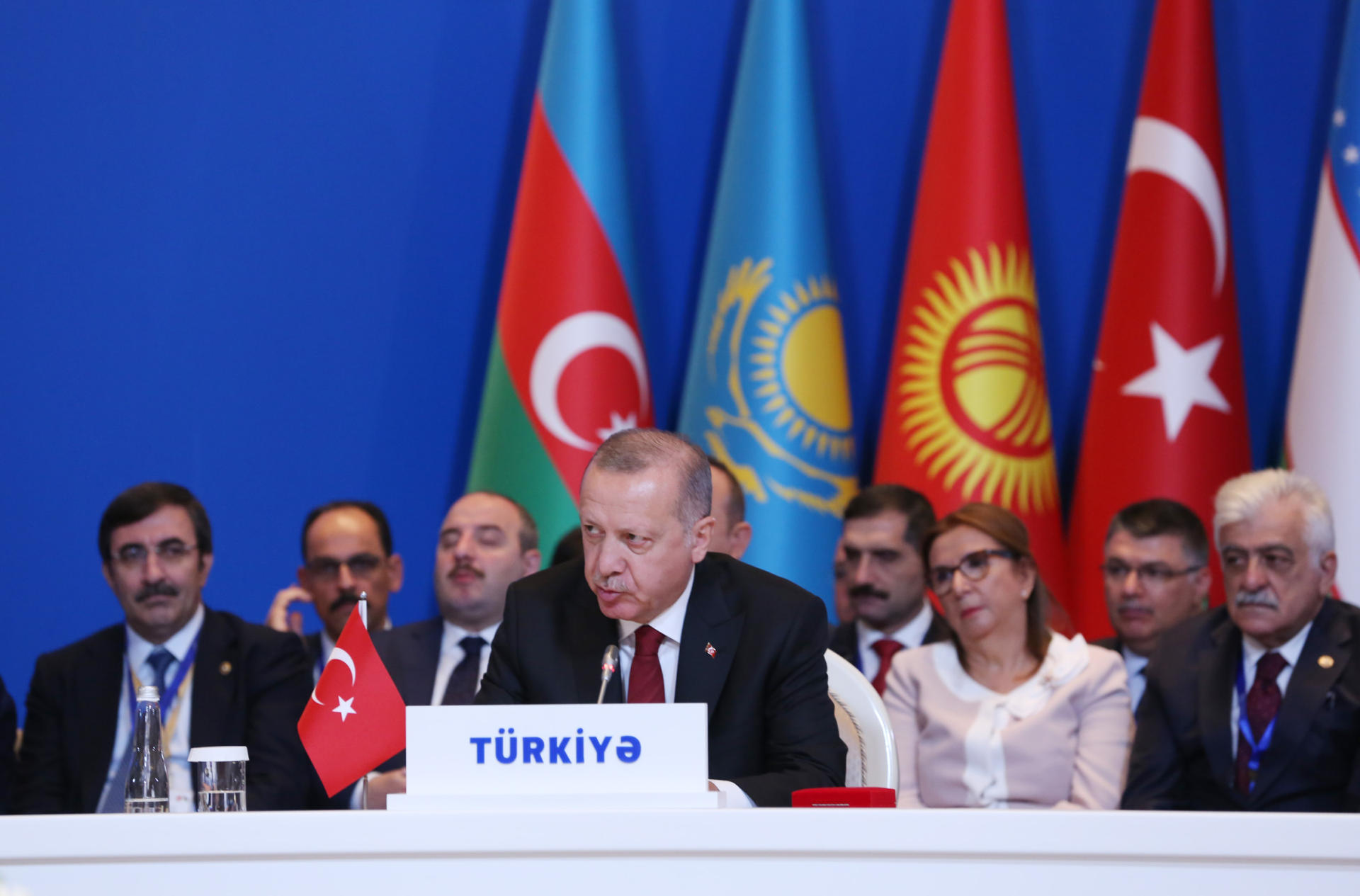Prezident İlham Əliyev Bakıda Türkdilli Dövlətlərin Əməkdaşlıq Şurasının VII Zirvə Görüşündə iştirak edib (FOTO) (YENİLƏNİB-2)