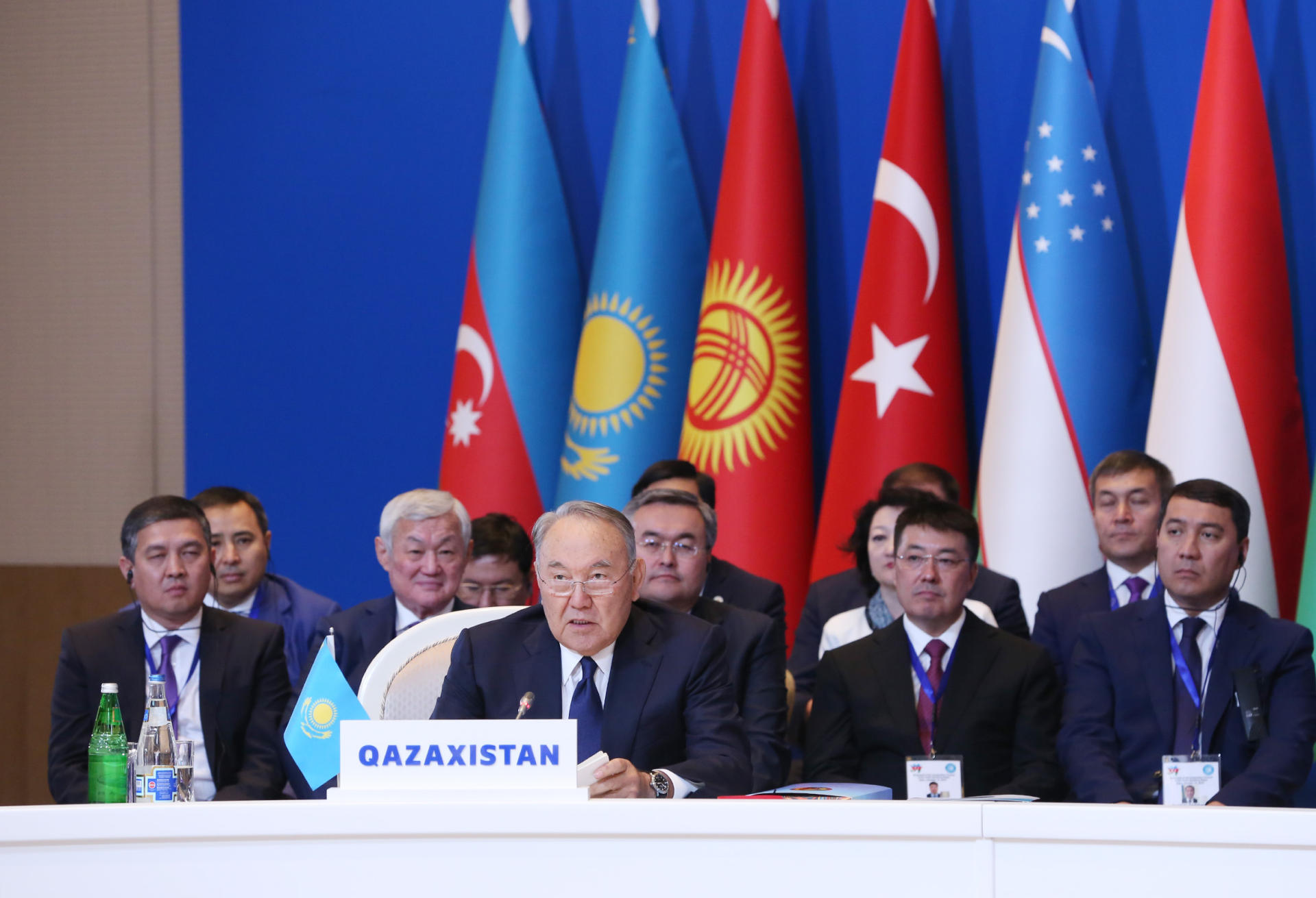 Prezident İlham Əliyev Bakıda Türkdilli Dövlətlərin Əməkdaşlıq Şurasının VII Zirvə Görüşündə iştirak edib (FOTO) (YENİLƏNİB-2)