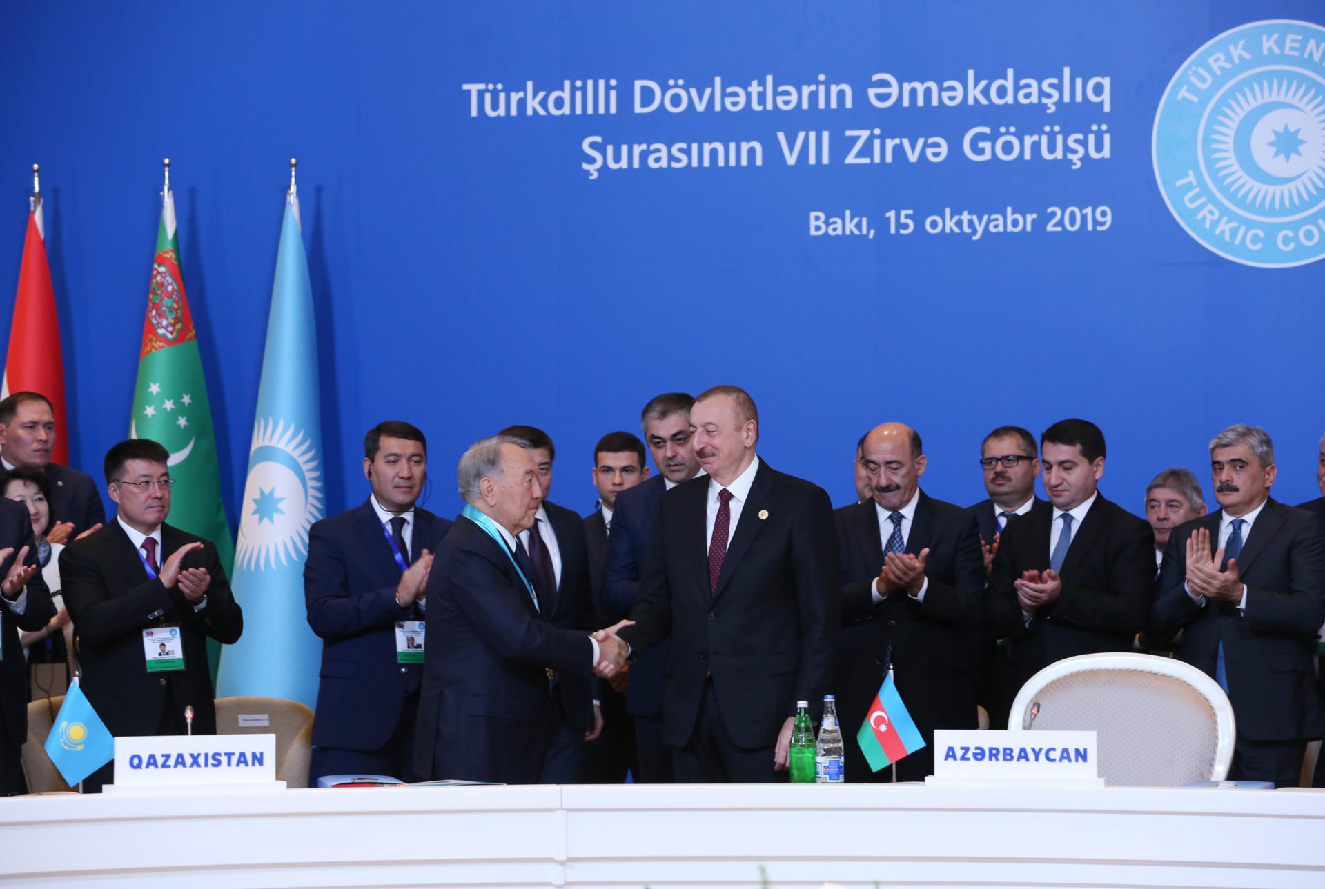Prezident İlham Əliyev Bakıda Türkdilli Dövlətlərin Əməkdaşlıq Şurasının VII Zirvə Görüşündə iştirak edib (FOTO) (YENİLƏNİB-2)