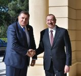 Prezident İlham Əliyev Bosniya və Herseqovinanın Rəyasət Heyətinin Sədri Milorad Dodik ilə görüşüb (FOTO) (YENİLƏNİB)