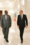 Prezident İlham Əliyev Esvatininin Kralı Əlahəzrət III Msvati ilə görüşüb (FOTO)