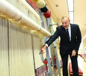 Prezident İlham Əliyev “Azərxalça” ASC-nin Qəbələ filialının açılış mərasimində iştirak edib (FOTO) (YENİLƏNİB)