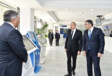 Prezident İlham Əliyev Ağdaş Telekommunikasiya Qovşağında “Şəbəkə” Xidmət Mərkəzinin açılışında iştirak edib (FOTO) (YENİLƏNİB)