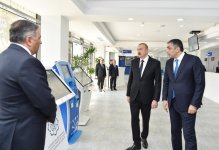 Prezident İlham Əliyev Ağdaş Telekommunikasiya Qovşağında “Şəbəkə” Xidmət Mərkəzinin açılışında iştirak edib (FOTO) (YENİLƏNİB)