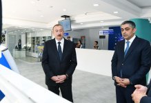 Prezident İlham Əliyev Ağdaş Telekommunikasiya Qovşağında “Şəbəkə” Xidmət Mərkəzinin açılışında iştirak edib (FOTO) (YENİLƏNİB)