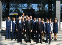 Prezident İlham Əliyev Ağdaş Telekommunikasiya Qovşağında “Şəbəkə” Xidmət Mərkəzinin açılışında iştirak edib (FOTO) (YENİLƏNİB)