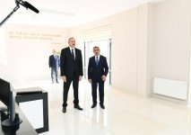 Prezident İlham Əliyev Qəbələdə içməli su təchizatı və kanalizasiya sistemlərinin istifadəyə verilməsində iştirak edib (FOTO) (YENİLƏNİB)