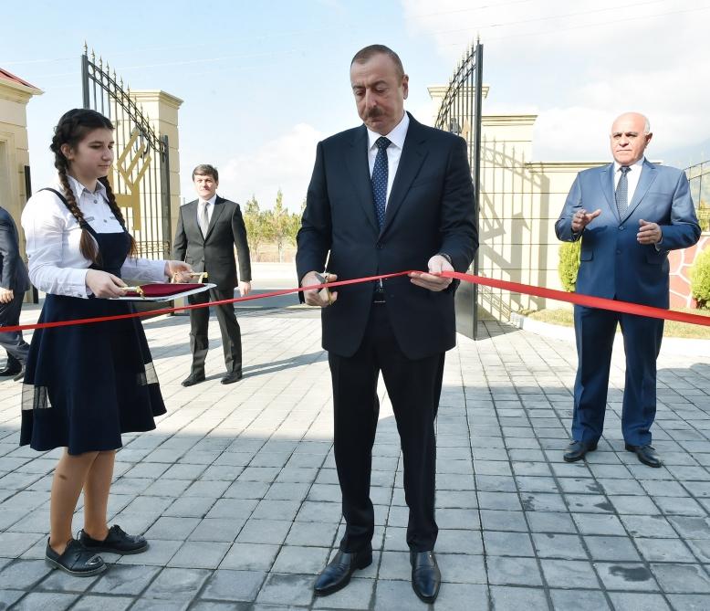 Prezident İlham Əliyev “Azərxalça” ASC-nin Qəbələ filialının açılış mərasimində iştirak edib (FOTO) (YENİLƏNİB)