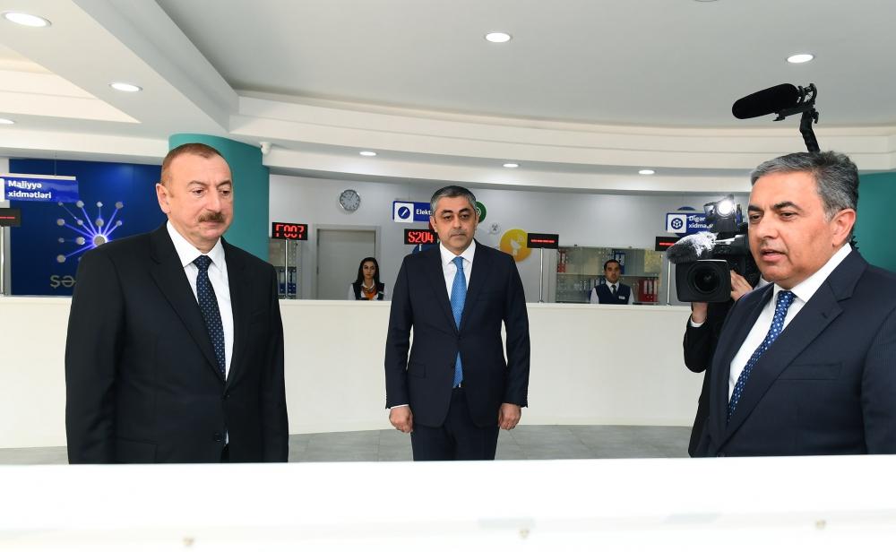 Prezident İlham Əliyev Ağdaş Telekommunikasiya Qovşağında “Şəbəkə” Xidmət Mərkəzinin açılışında iştirak edib (FOTO) (YENİLƏNİB)