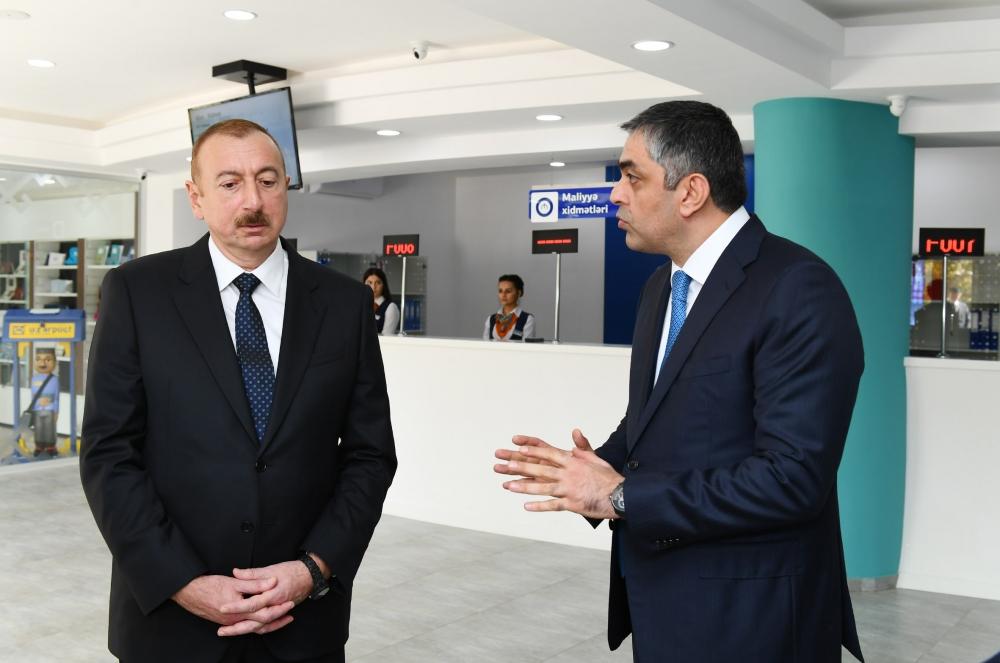 Prezident İlham Əliyev Ağdaş Telekommunikasiya Qovşağında “Şəbəkə” Xidmət Mərkəzinin açılışında iştirak edib (FOTO) (YENİLƏNİB)