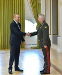 Prezident İlham Əliyev MDB Müdafiə Nazirləri Şurasının iclasının iştirakçılarını qəbul edib (FOTO) (YENİLƏNİB)
