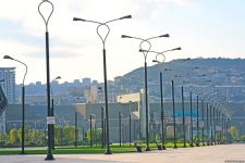 Bakı bulvarından şəhərə açılan mənzərə (FOTOREPORTAJ)