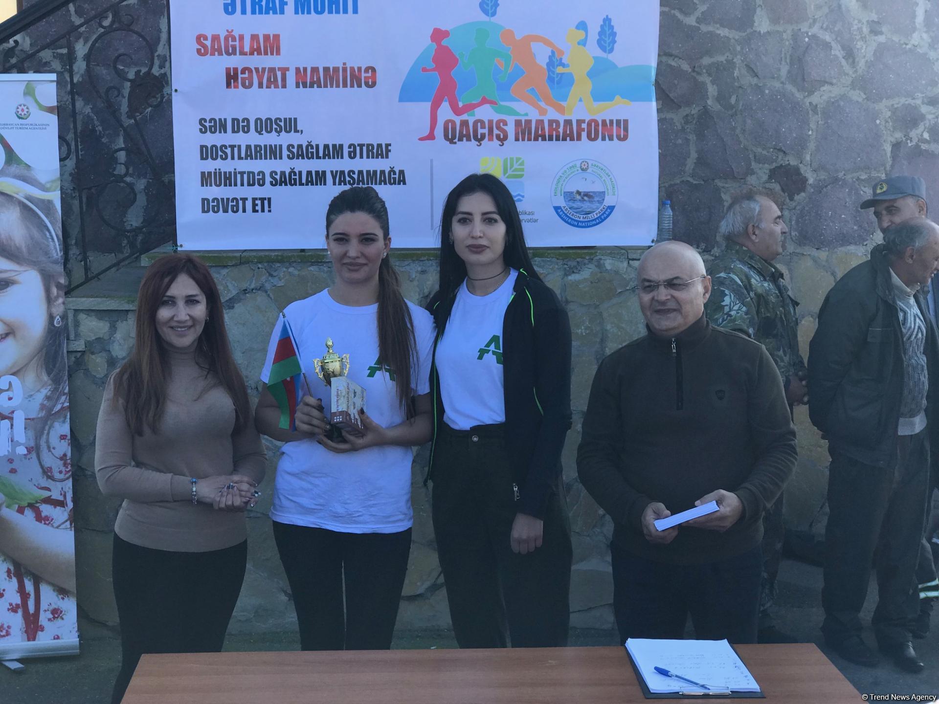 Abşeron Milli Parkında “Sağlam ətraf mühit, sağlam həyat naminə” marafon keçirilib (FOTO)