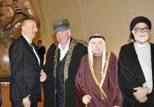 Azərbaycan Prezidenti İlham Əliyevin adından Dünya dini liderlərinin II Bakı Sammitinin iştirakçılarının şərəfinə ziyafət verilib (FOTO)