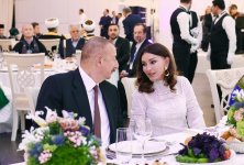 Azərbaycan Prezidenti İlham Əliyevin adından Dünya dini liderlərinin II Bakı Sammitinin iştirakçılarının şərəfinə ziyafət verilib (FOTO)