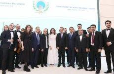 Azərbaycan Prezidenti İlham Əliyevin adından Dünya dini liderlərinin II Bakı Sammitinin iştirakçılarının şərəfinə ziyafət verilib (FOTO)