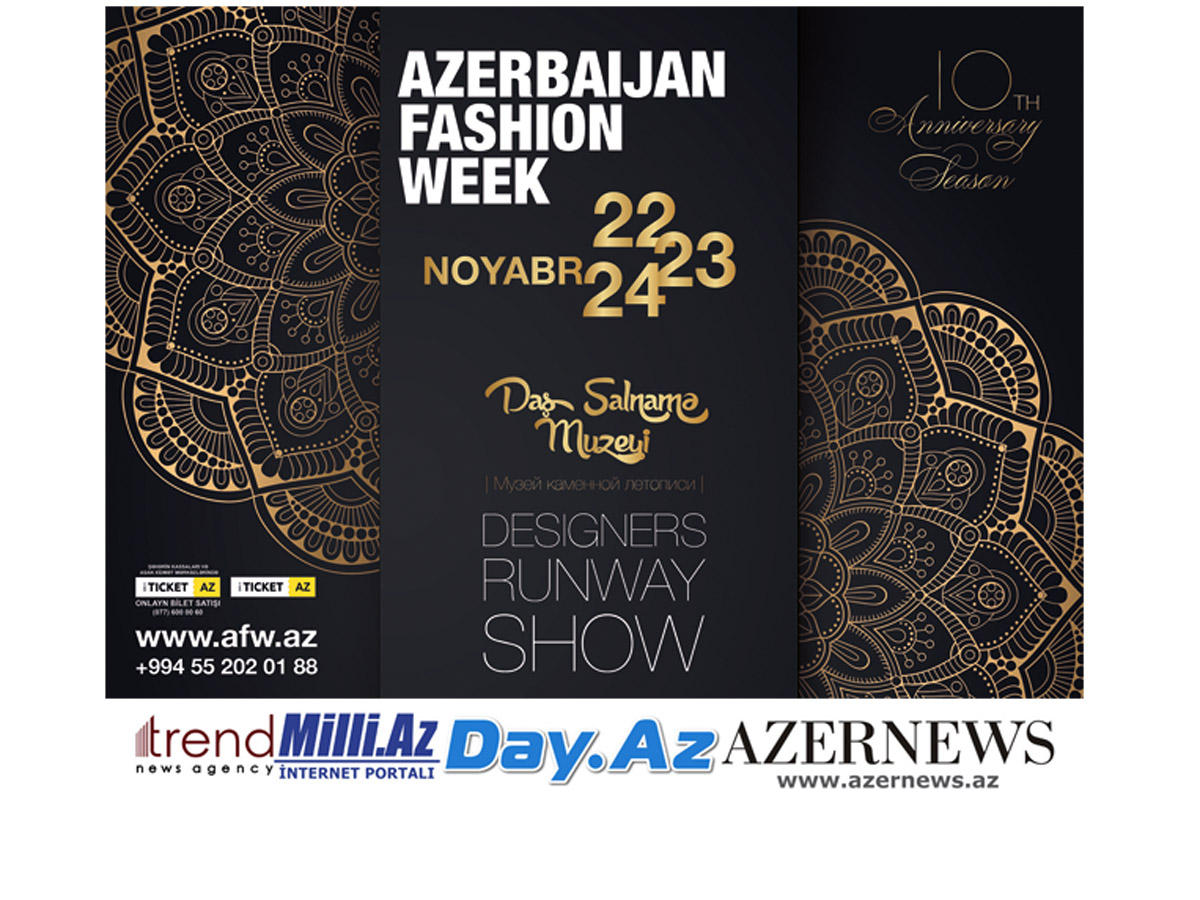 Bakıda Azərbaycan Moda Həftəsinin 10-cu yubiley mövsümü keçiriləcək (VİDEO)