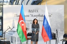 Azərbaycanın Birinci vitse-prezidenti Mehriban Əliyeva Moskvanın Xalq Təsərrüfatı Nailiyyətləri Sərgisində yenidən qurulan “Azərbaycan” pavilyonunun açılışında iştirak edib (FOTO)